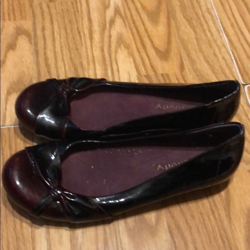 Purple flats